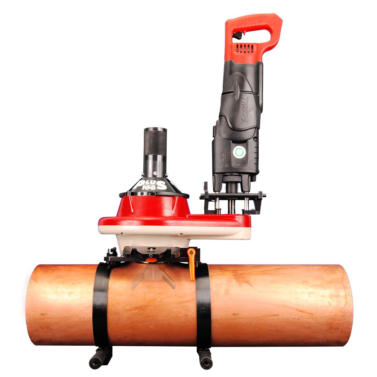 T-DRILL PLUS 115 CU Portable Collaring System for Copper tubes